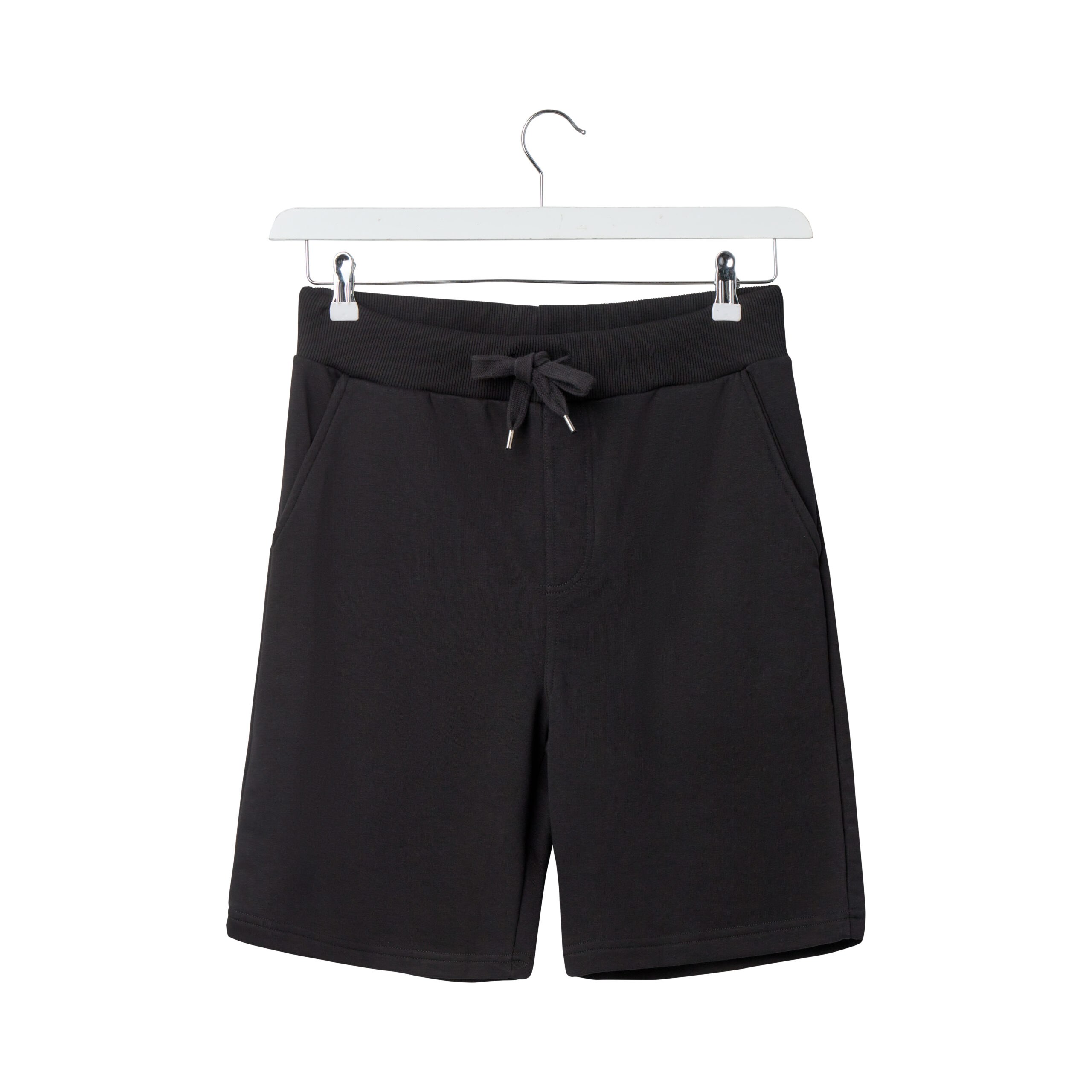 Black sweat shorts
